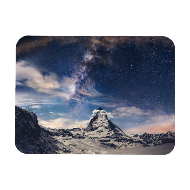 Magnet Flexible Montagnes | Matterhorn Zermatt Suisse (Horizontal)
