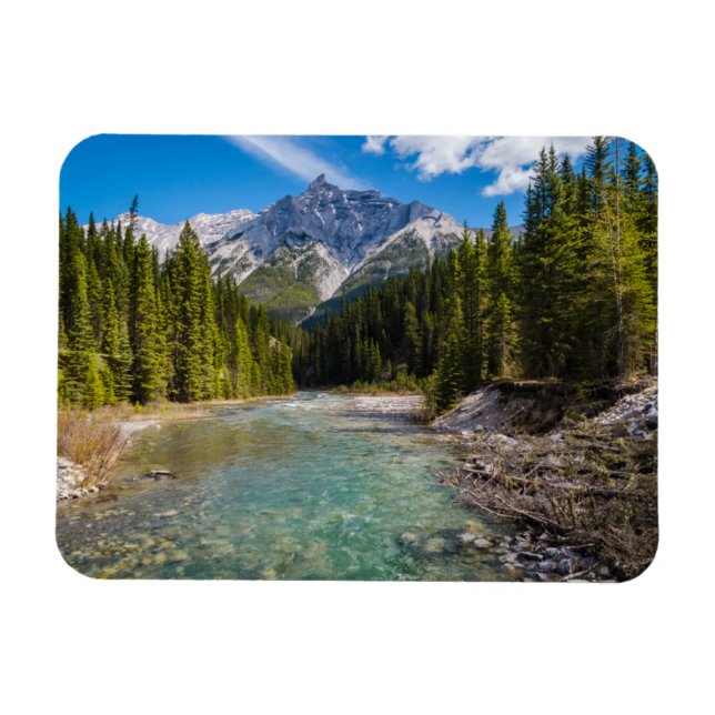 Magnet Flexible Montagnes | Parc national Banff, Rocheuses canadie (Horizontal)