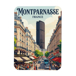 Magnet Flexible Montparnasse France