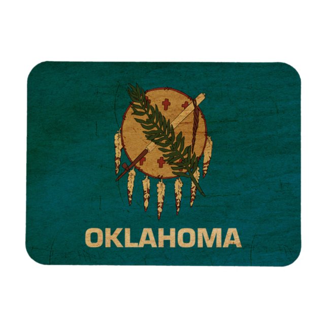 Magnet Flexible Montrez votre Oklahoma Pride ! (Horizontal)