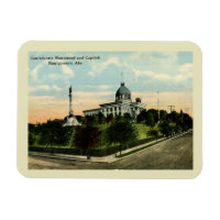 Monument et Capitole, Montgomery AL Vintage