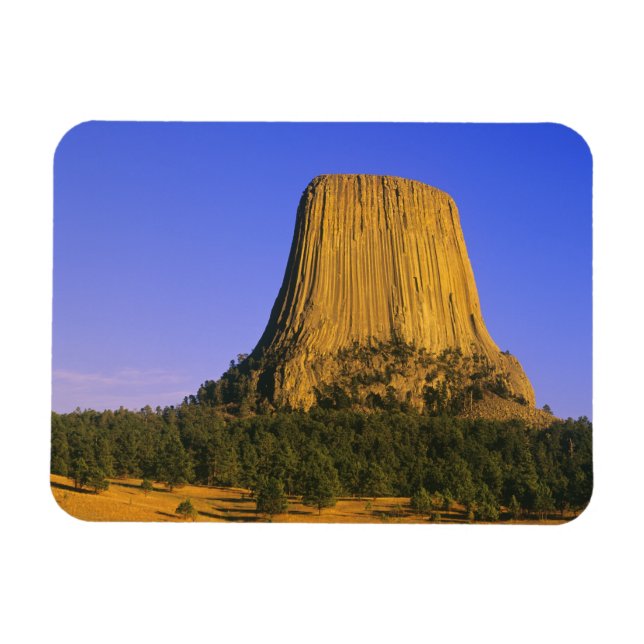 Magnet Flexible Monument national de Devils Tower dans le Wyoming (Horizontal)