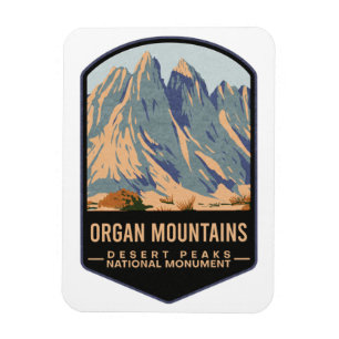Magnet Flexible Monument national des Pics du désert des Orgues