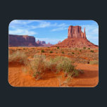 Magnet Flexible Monument Valley Arizona<br><div class="desc">Paysage classique de Monument Valley,  dans le désert du sud-ouest américain en Arizona</div>
