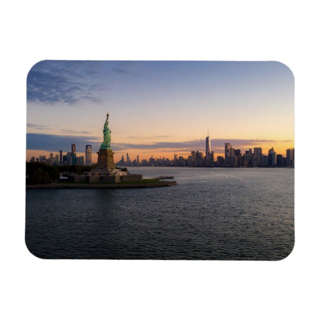 Magnet Flexible Monuments | Statue of Liberty NYC (Horizontal)