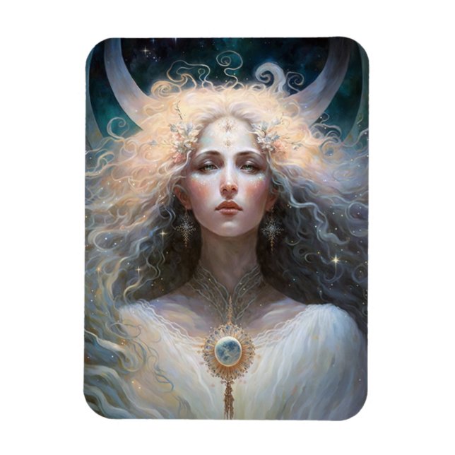 Magnet Flexible Moon Goddess Imaginaire Art (Vertical)