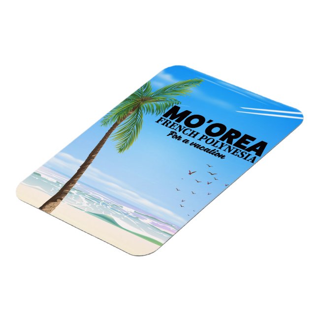 Magnet Flexible Mo'orea Polynésie française (Côté Gauche)