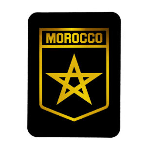 Magnet Flexible Morocco Emblem