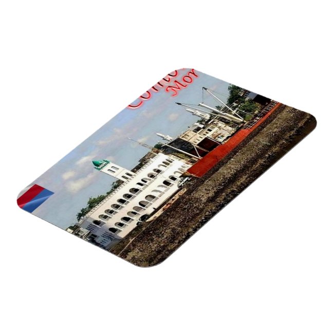 Magnet Flexible Moroni - Comores - (Côté Gauche)