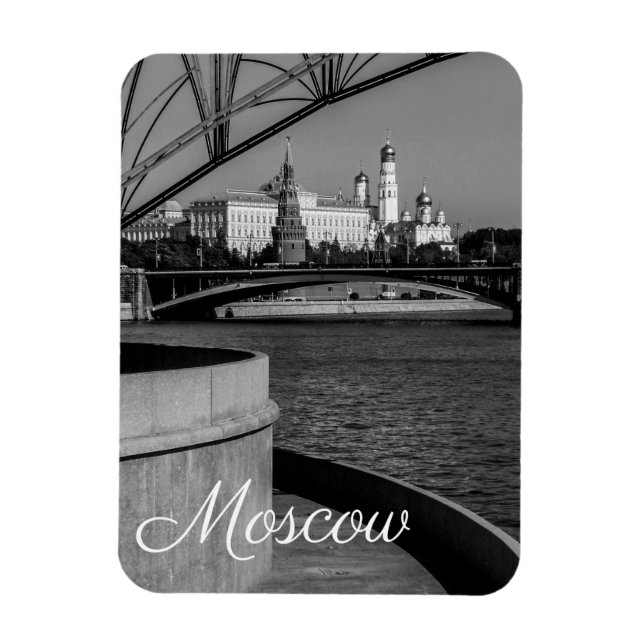 Magnet Flexible Moscou Kremlin Moskva architecture paysagère (Vertical)