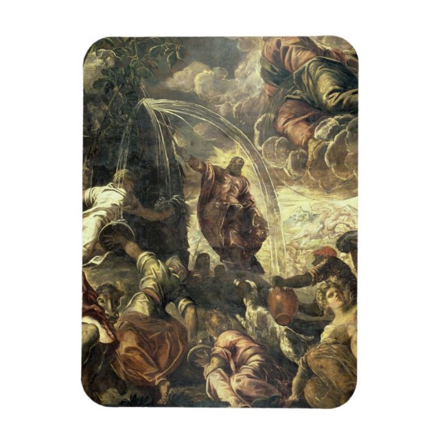 Magnet Flexible Moses Striking Water from the Rock, 1575 (Vertical)