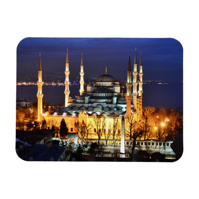 Magnet Flexible Mosquée bleue Sultan Ahmed à Istanbul (Horizontal)