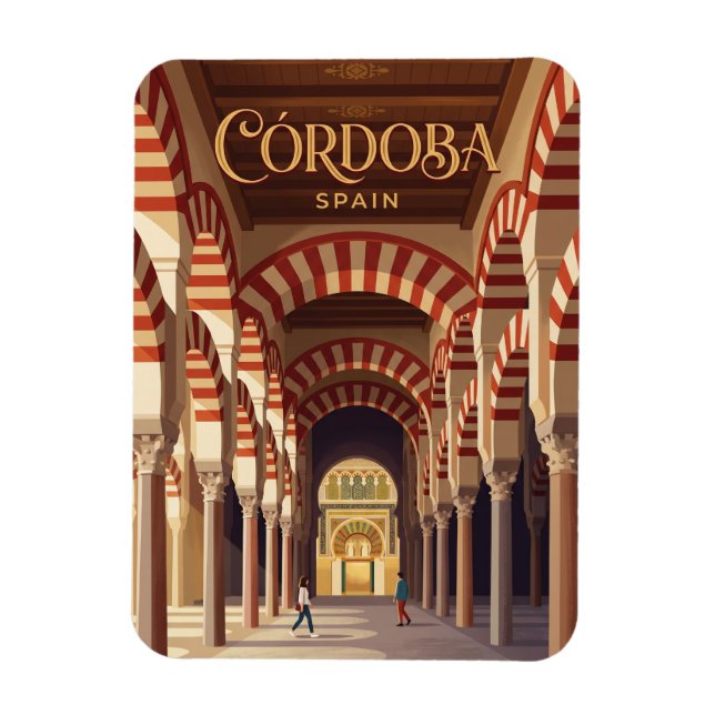Magnet Flexible Mosquée-cathédrale de Cordoue Espagne (Vertical)