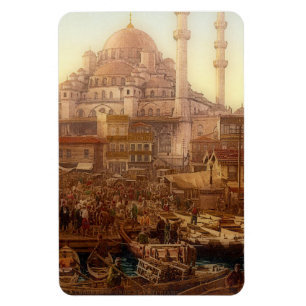 Magnet Flexible Mosquée de Yeni Cami et bazar d'Eminönü -