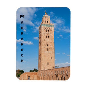 Magnet Flexible Mosquée Koutoubia - Marrakech, Maroc
