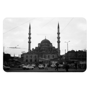 Magnet Flexible Mosquée Yeni Camii à Istanbul en Turquie vintage