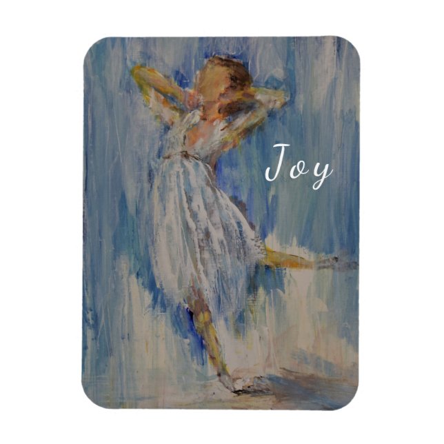 Magnet Flexible Mot de l'année : Joie (Vertical)