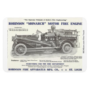Magnet Flexible Moteur de feu Robinson "Monarch" 1913 flexible