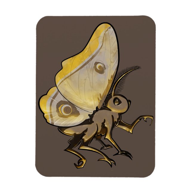 Magnet Flexible Moth (Vertical)