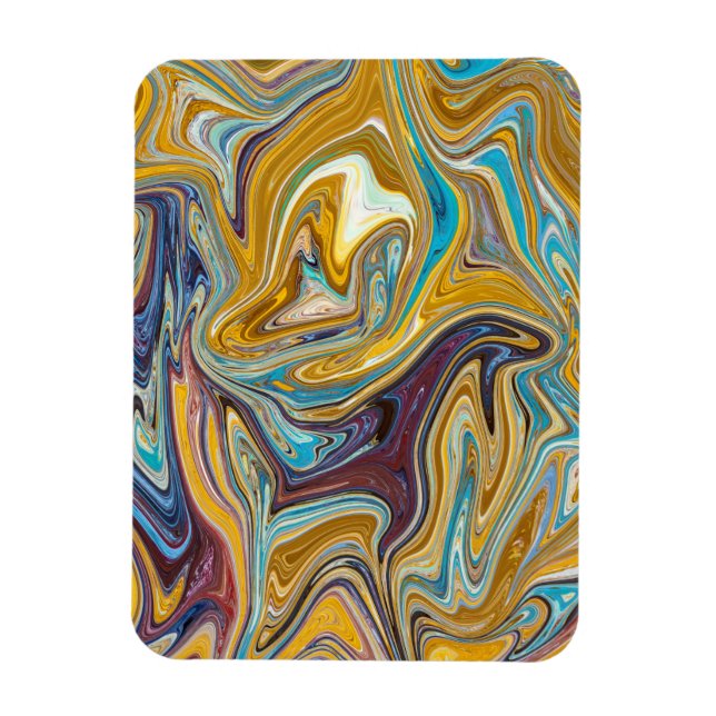 Magnet Flexible Motif abstrait transparent (Vertical)