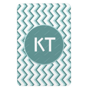 Magnet Flexible Motif Chevron ZigZag dans Mint Green