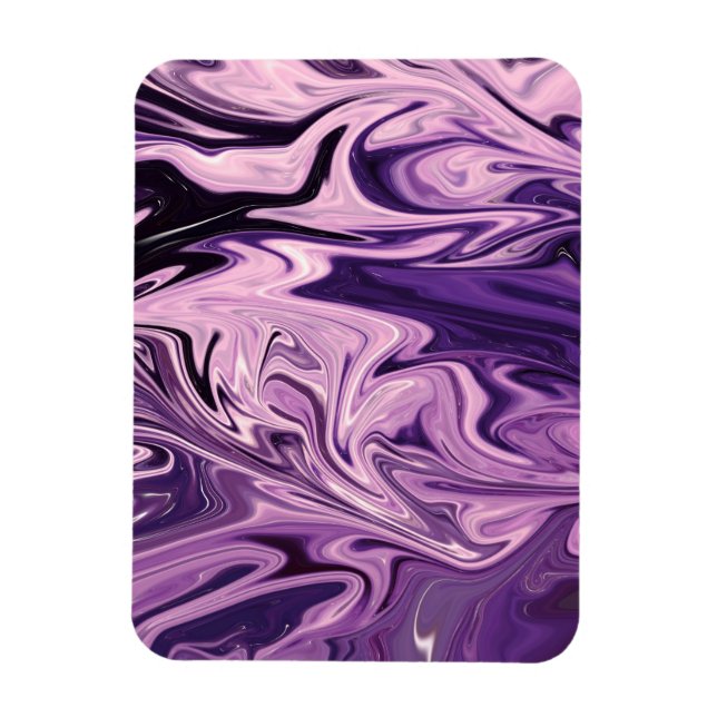 Magnet Flexible Motif d'art de galaxie bleue (Vertical)