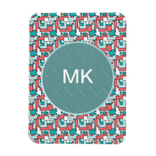 Magnet Flexible Motif de briques rétro
