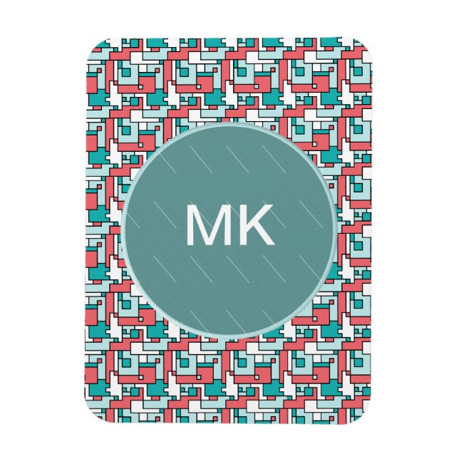 Magnet Flexible Motif de briques rétro (Vertical)