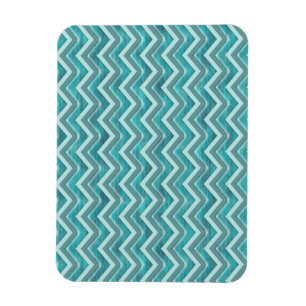 Magnet Flexible Motif de Chevron de parties scintillantes des eaux
