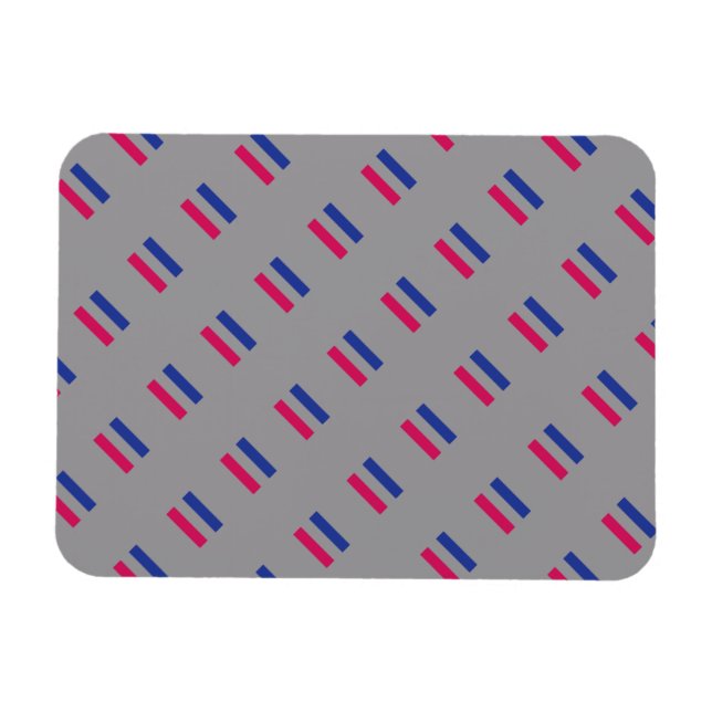 MAGNET FLEXIBLE MOTIF DE FIERTE ANDROGYNE (Horizontal)