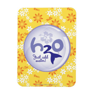 Magnet Flexible Motif de nom jaune