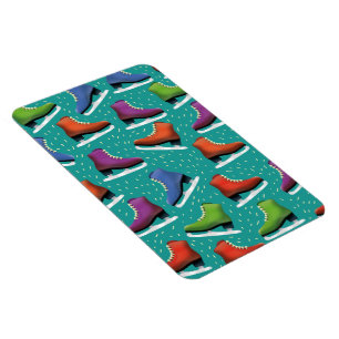 Magnet Flexible Motif de patinage sur glace