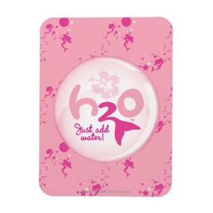 Magnet Flexible Motif de sirène rose