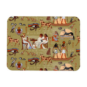 Magnet Flexible Motif de symboles de l'Egypte  