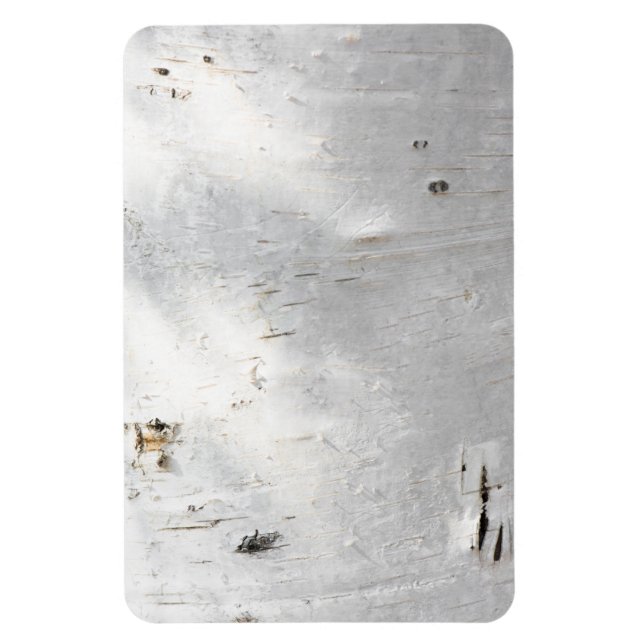 Magnet Flexible Motif d'écorce de bouleau (Vertical)