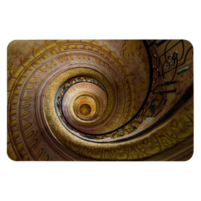 Magnet Flexible Motif d'escalier en spirale (Horizontal)