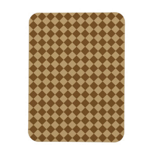 Magnet Flexible Motif diamant combiné Brown par STaylor