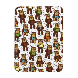Magnet Flexible Motif d'ours en peluche