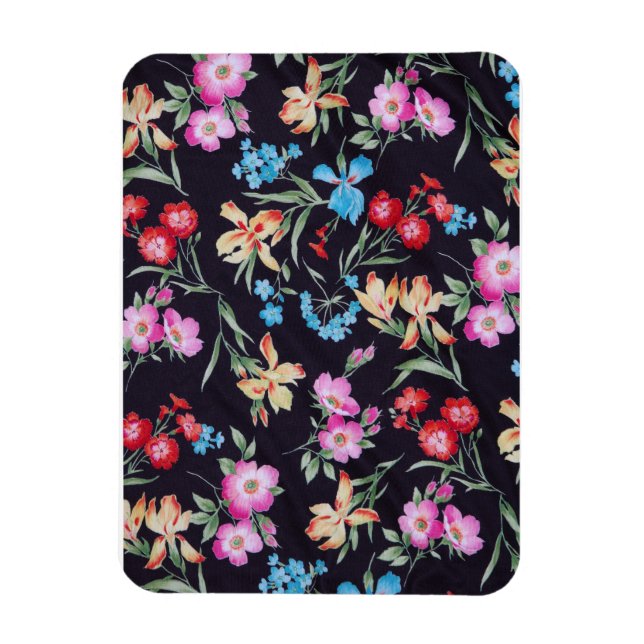 Magnet Flexible motif floral Abstrait (Vertical)
