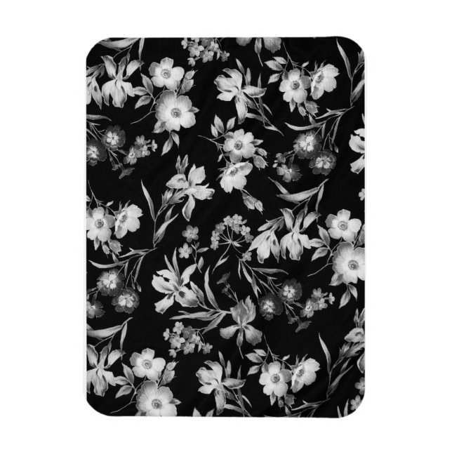 Magnet Flexible motif floral Abstrait (Vertical)