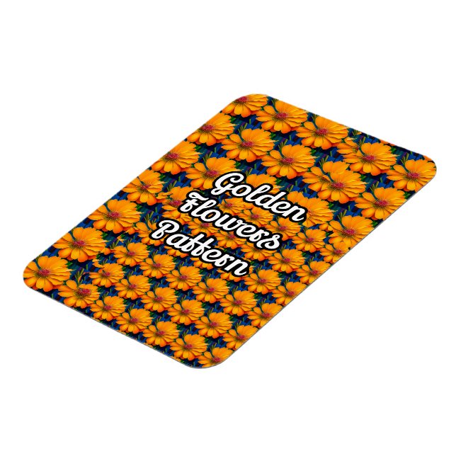 Magnet Flexible Motif floral rose saumon (Côté Gauche)