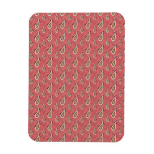 Magnet Flexible Motif Foxglove Petal Paisley