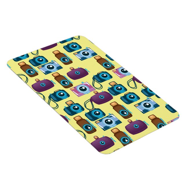 Magnet Flexible Motif mignon d'appareils photo (Côté Droit)