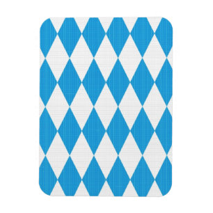 Magnet Flexible Motif Oktoberfest avec texture de tissu