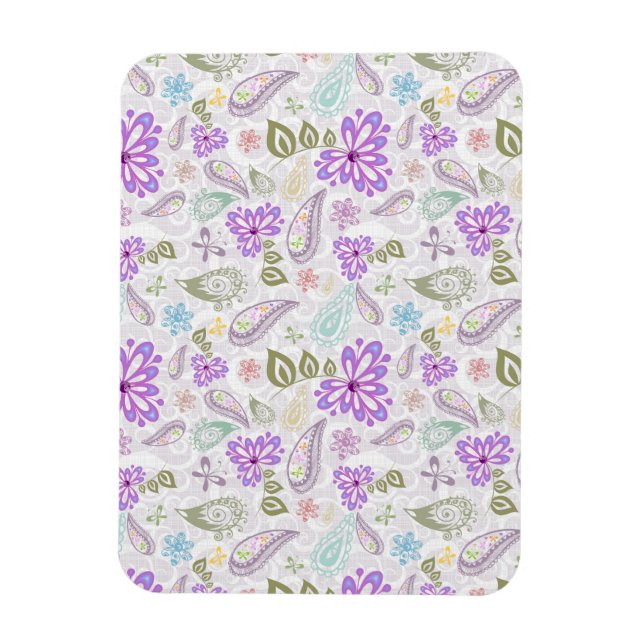 Magnet Flexible Motif pastel pastel coloré (Vertical)