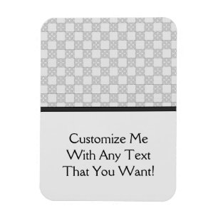 Magnet Flexible Motif patchwork gris