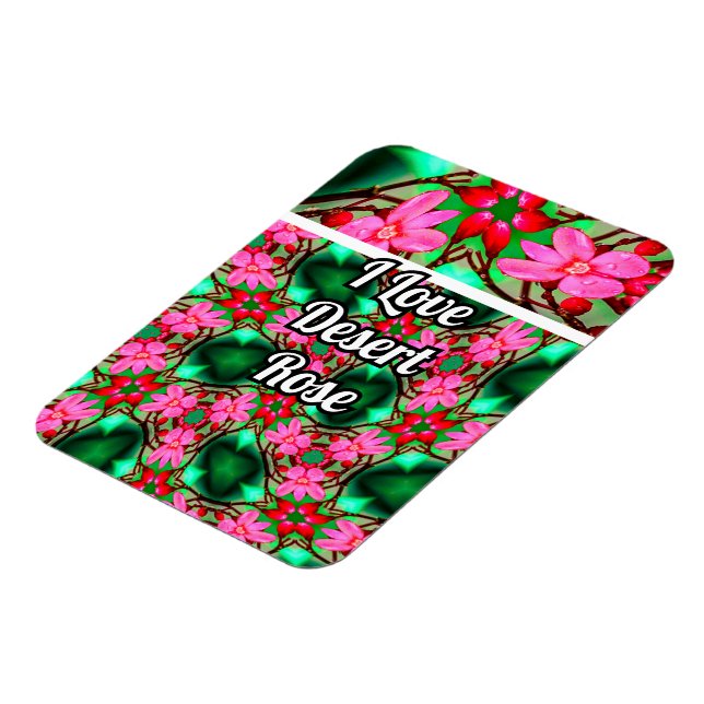 Magnet Flexible Motif Rose du désert (Côté Gauche)