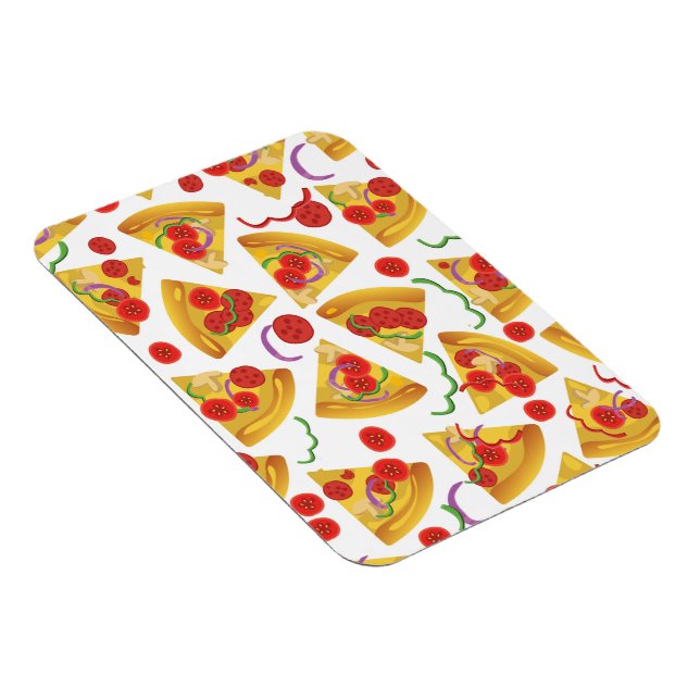 Magnet Flexible Motif tranche de pizza (Côté Droit)
