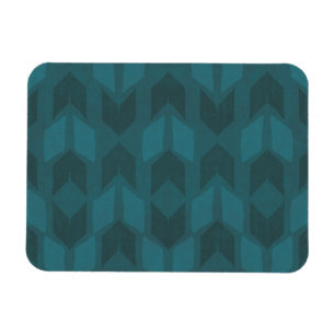 Magnet Flexible Motif turquoise de Geo d'obscurité extérieure