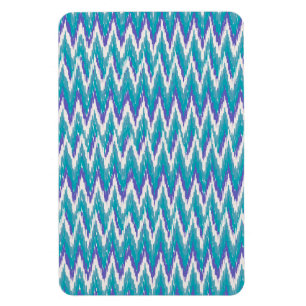 Magnet Flexible motif turquoise et Amethyst iKat ZigZag
